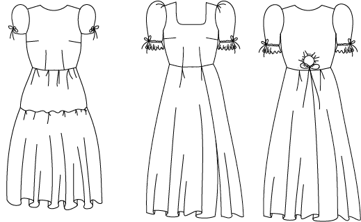 The Ophelia Dress - PDF Sewing Pattern
