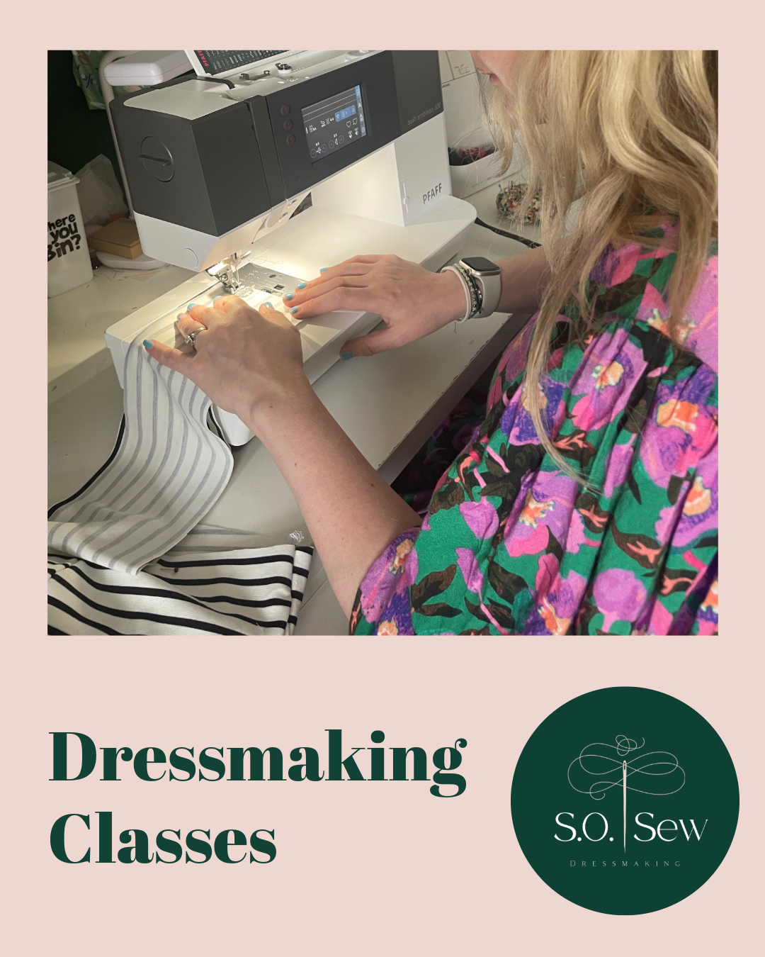Evening Dressmaking Classes - Summer 2026