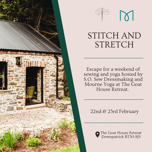 "Stitch and Stretch" A Sewing and Yoga Retreat