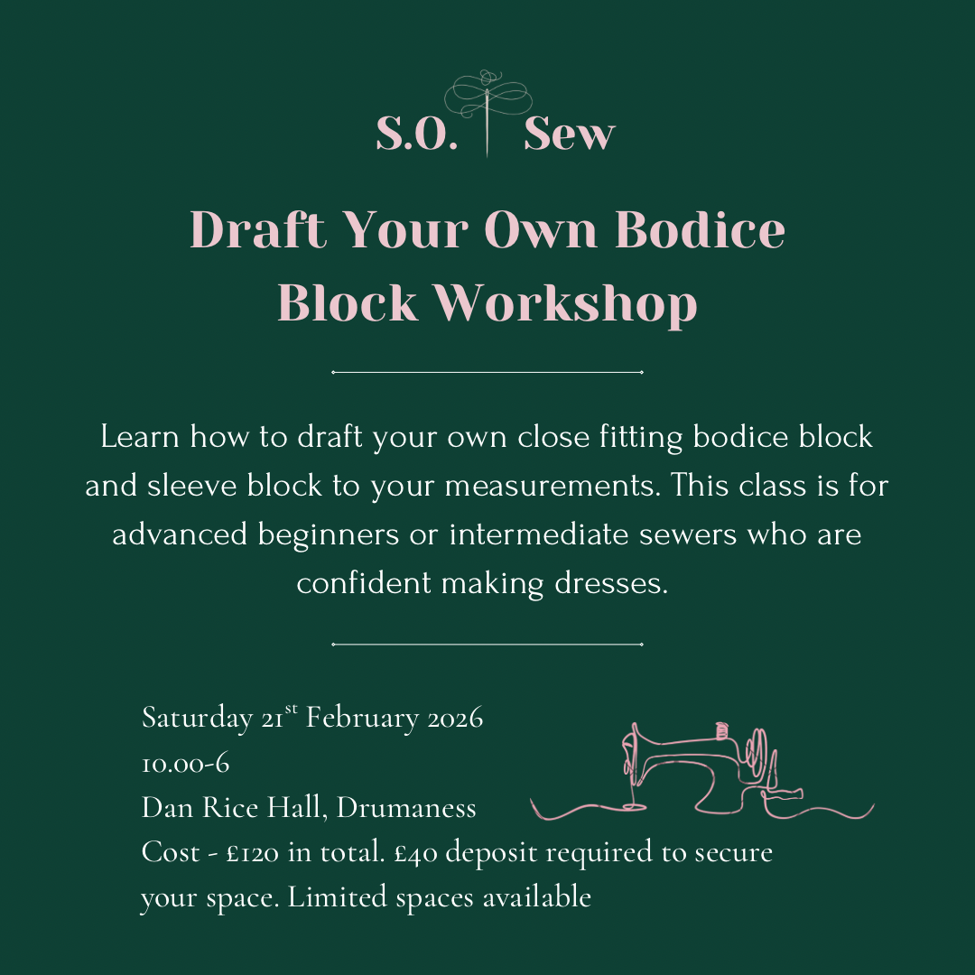 Draft Your Own Bodice Block - 21st February 2026