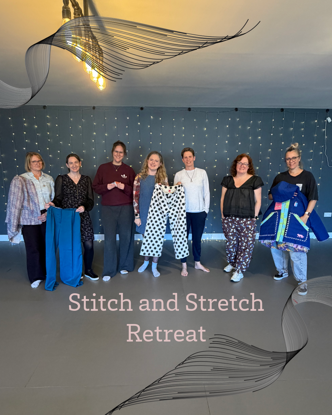 Stitch and Stretch Sewing and Yoga Retreat - 8th to 10th October 2027
