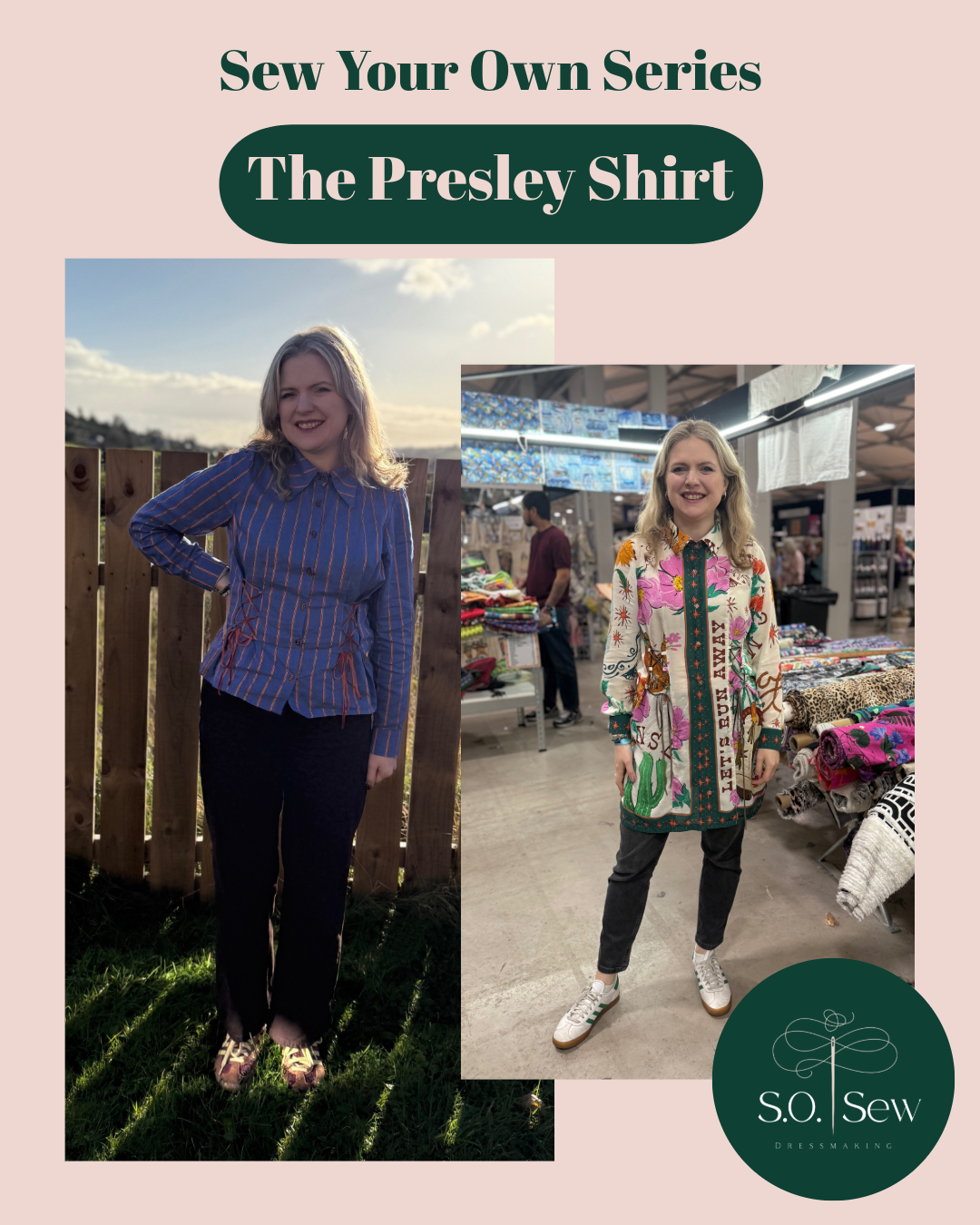 Sew Your Own Series - The Presley Shirt - 13th June 2026