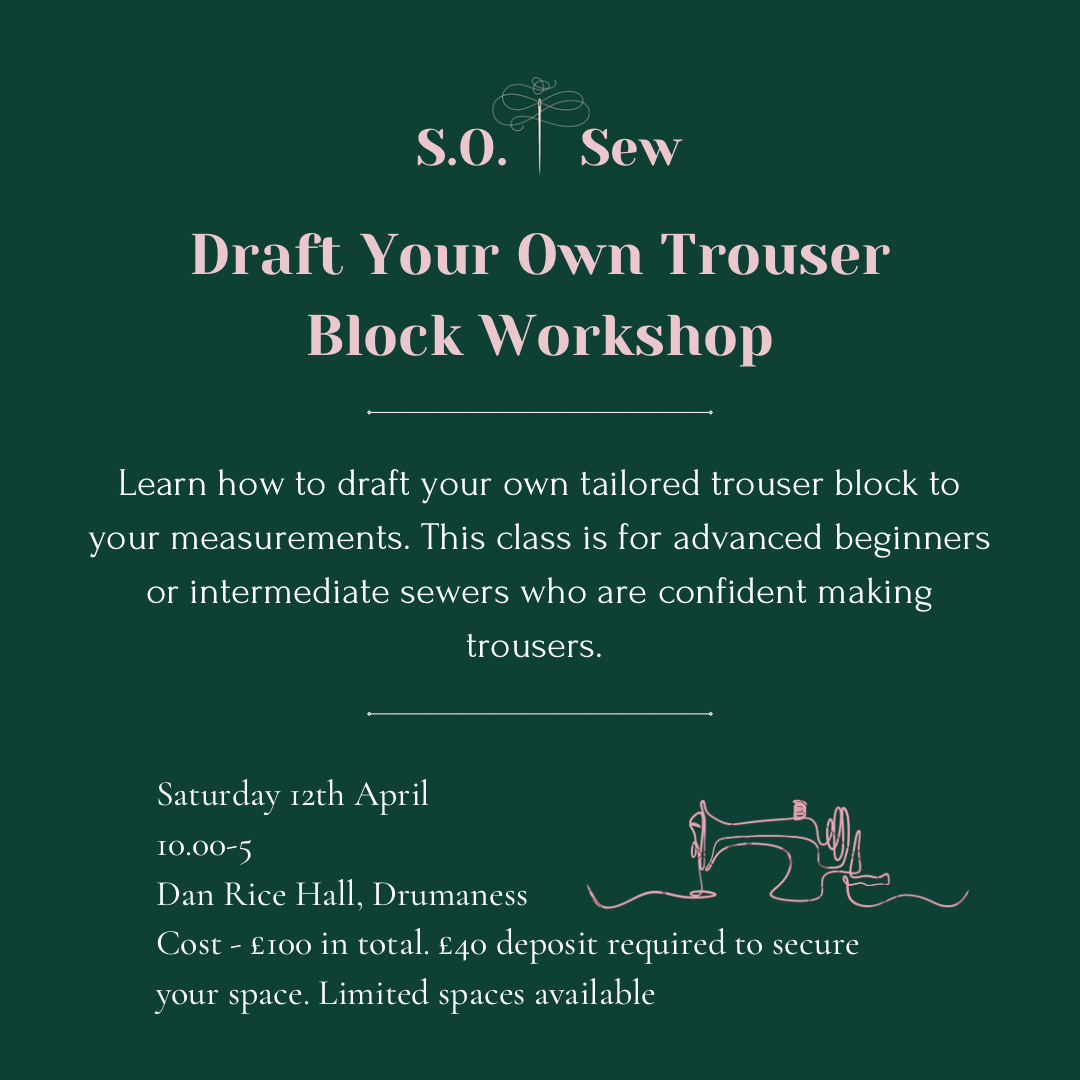 Draft Your Own Trouser Block